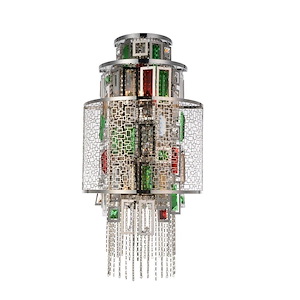 3 Light Wall Sconce with Chrome Finish - 902210