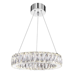 LED Chandeleir with Chrome Finish - 902325