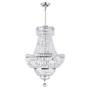 8 Light Chandelier with Chrome Finish - 902534