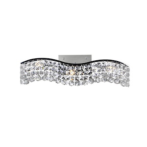 3 Light Wall Sconce with Chrome Finish - 1252882