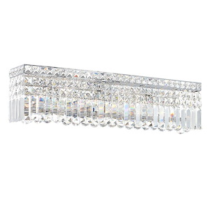 6 Light Wall Sconce with Chrome Finish - 902562