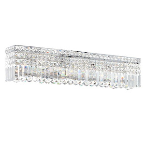 7 Light Wall Sconce with Chrome Finish - 902563