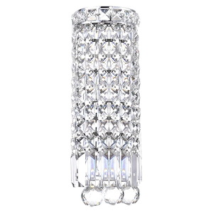 2 Light Wall Sconce with Chrome Finish - 902564