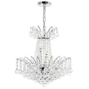 11 Light Chandelier with Chrome Finish - 902582