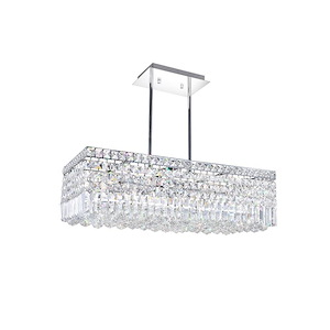 8 Light Chandelier with Chrome Finish - 902618