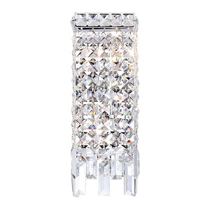 2 Light Wall Sconce with Chrome Finish - 902624