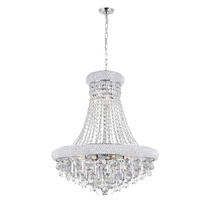 13 Light Chandelier with Chrome Finish - 902641
