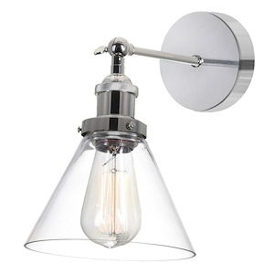 Eustis - 1 Light Wall Sconce-11 Inches Tall and 7 Inches Wide - 1342904
