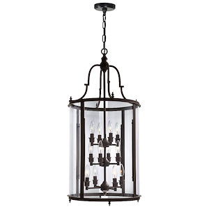 12 Light Chandelier with Oil Rubbed Bronze Finish - 903031
