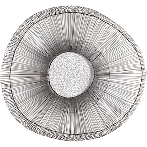Pardo - Medium Wall Decor - 32 Inches Wide by 25 Inches High - 355517
