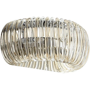 Beaming Around - Two Light Wall sconce - 14.75 Inches Wide by 6.5 Inches High - 844264