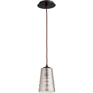 Ariel - One Light Pendant - 5 Inches Wide by 10.5 Inches High - 535492