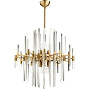 Quebec - six Light Pendant - 26.25 Inches Wide by 26.75 Inches High - 844100