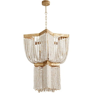 Estrella - Three Light small Pendant - 25 Inches Wide by 32 Inches High - 844510