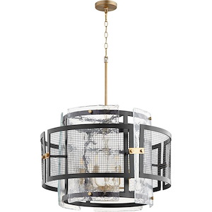 Panorama - 6 Light Chandelier - 24 Inches Wide by 24.5 Inches High - 1047956