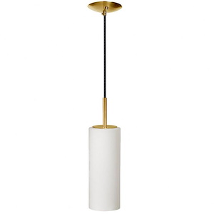 Paza - 1 Light Pendant In Modern Style-11 Inches Tall and 4 Inches Wide - 1263056