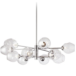 Abii - Twelve Light Round Pendant - 1045077