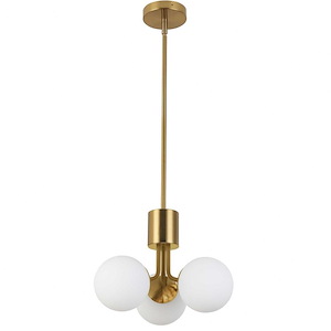 Amanda - 3 Light Chandelier In Contemporary Style-10.5 Inches Tall and 15 Inches Wide - 1294299