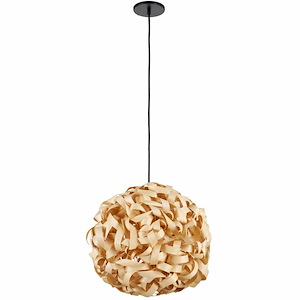 Bailey - 1 Light Pendant-16 Inches Tall and 16 Inches Wide - 1343020