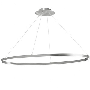 Circulo - 63W 1 LED Pendant In Modern Style-1.5 Inches Tall and 44 Inches Wide - 1263078