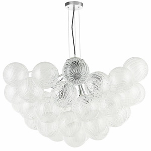 Charlize - 12 Light Chandelier-21 Inch Tall and 36 Inch Wide - 1375070