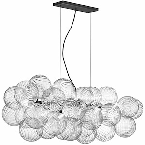 Charlize - 10 Light Pendant-15.75 Inches Tall and 41 Inches Wide - 1343031