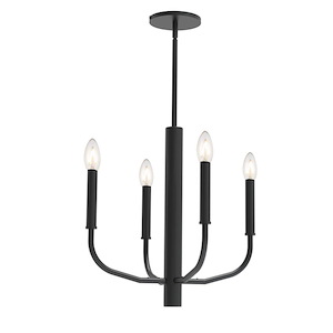 Eleanor - 4 Light Chandelier-16 Inch Tall and 16 Inch Wide - 1263101