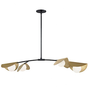 Emma - 4 Light Pendant In Contemporary Style-6 Inches Tall and 41 Inches Wide - 1294308
