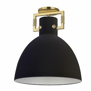 Liberty - 1 Light Semi-Flush Mount-16.5 Inches Tall and 13.75 Inches Wide - 1331626