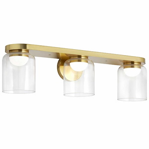 Nadine - 30W 3 LED Bath Vanity-6.75 Inches Tall and 24.5 Inches Wide - 1331630