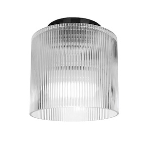 Nadine - 60W 1 LED Flush Mount-7.25 Inch Tall and 7 Inch Wide - 1364338