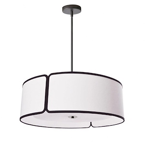 Notched Drum - 4 Light Pendant - 856728