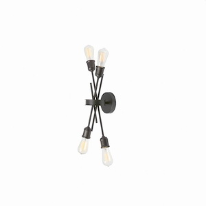 Nebraska - Four Light Wall Sconce - 620067