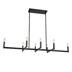 Nora - 8 Light Horizontal Chandelier - 1221326
