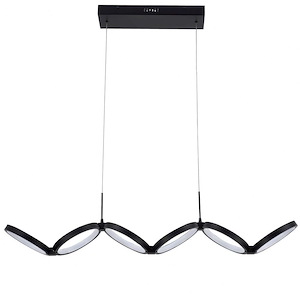 Philo - 50W 1 LED Pendant In Modern Style-4.5 Inches Tall and 39.75 Inches Wide - 1294445