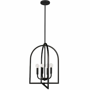 Pamela - 4 Light Pendant-21 Inches Tall and 16 Inches Wide - 1343064
