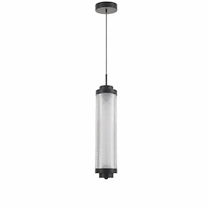 Peri - 16W 1 LED Pendant-19 Inch Tall and 6 Inch Wide - 1375105