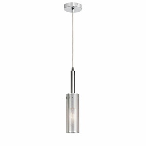 Percy - 1 Light Pendant-15.25 Inch Tall and 3 Inch Wide - 1375106