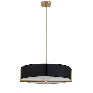 Preston - 4 Light Pendant In Contemporary Style-5.25 Inches Tall and 20.75 Inches Wide - 1263151