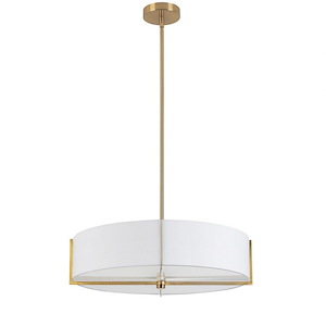 Preston - 4 Light Pendant In Contemporary Style-5.25 Inches Tall and 20.75 Inches Wide - 1263151