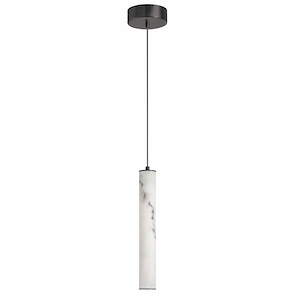 Reuben - 10W 1 LED Pendant-12 Inch Tall and 2.5 Inch Wide - 1364359
