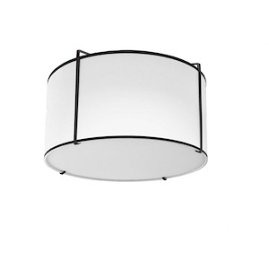 Trapezoid - 2 Light Drum Flush Mount - 1052902