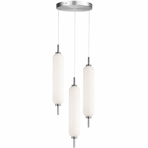 Typha - 30W 3 LED Multi Pendant-14.25 Inch Tall and 12 Inch Wide - 1364368