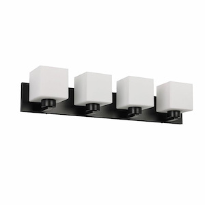 Veda - 4 Light Bath Vanity-7 Inches Tall and 29.25 Inches Wide - 1343081