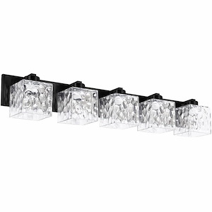 Veda - 300W 5 LED Bath Vanity-7 Inch Tall and 38.5 Inch Wide - 1364372
