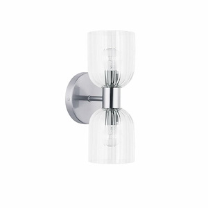 Vienna - 2 Light Wall Sconce-11.5 Inches Tall and 4.75 Inches Wide - 1331645
