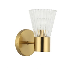 Vienna - 1 Light Wall Sconce-8.25 Inches Tall and 4.75 Inches Wide - 1343088