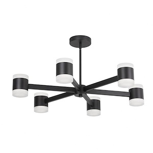 Wilson - 84W 12 LED Chandelier In Modern Style-4.75 Inches Tall and 28 Inches Wide - 1294378