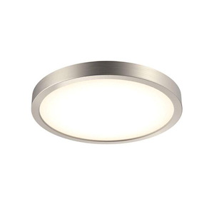 Delta - 17W 1 LED Square Flush Mount-1 Inch Tall and 10 Inch Wide - 1417873