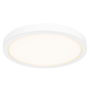 Delta - 30W 1 LED Square Flush Mount-1 Inch Tall and 18 Inch Wide - 1418002